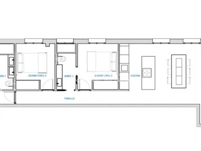 Piso en venta en Almagro, Chamberi, con 3 dormitorios y 3 baños