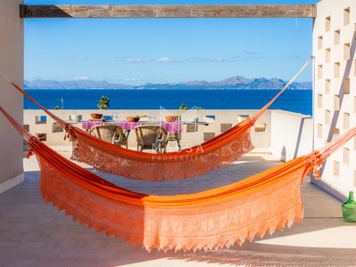 Chalet en alquiler vacacional en Colonia De Sant Pere, Artà, Montferrutx, con 4 dormitorios, baño, 2 aseos, 2 plazas de garaje, trastero, 2 terrazas y terreno