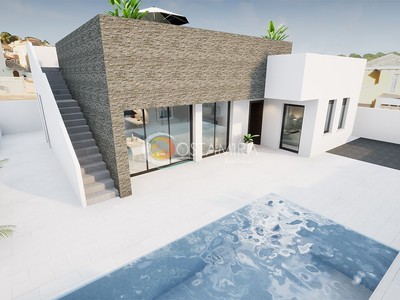 Estilo y privacidad: Villas modernas con piscina en Pinar de Campoverde, Pilar de la Horadada