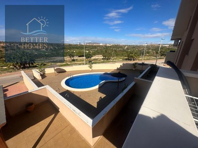 Apartamento en venta en Puerto De Mazarron, El Alcola, con 2 dormitorios, baño y terraza