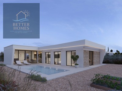 Casa en venta en Fuente Alamo Golf Resort, con 3 dormitorios, 3 baños y terreno