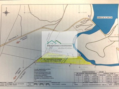 Terreno rural en venta en Alarcón
