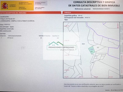 Terreno rural en venta en Campillo De Altobuey
