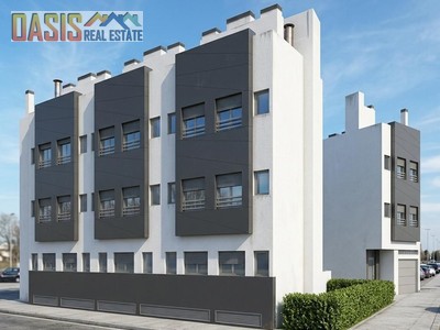 Piso de obra nueva en venta en Arrecife, con 2 dormitorios, baño, aseo, plaza de garaje y trastero