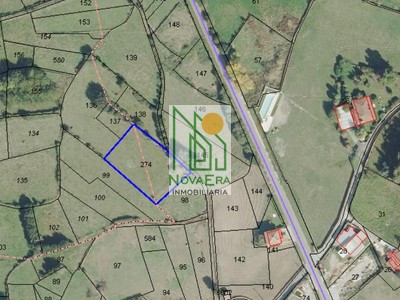 Terreno urbano en venta en A Lama, Berducido