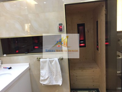 Sauna en hab matrimonio