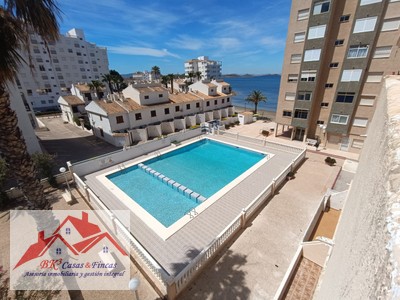Apartamento en venta en San Javier, La Manga Del Mar Menor, con 2 dormitorios, baño, plaza de garaje y terraza