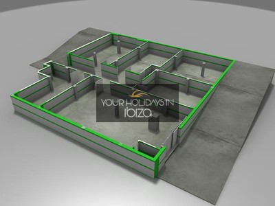 Exclusive Commercial Property for Sale in Playa den Bossa, Ibiza | Versatile 500 m² Space