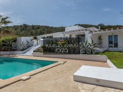 Holiday villa en holiday rentals en Santa Eularia Des Riu, Santa Getrudis, con 6 dormitorios, 7 baños y 4 plazas de garaje