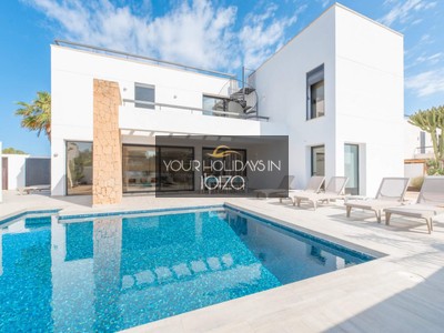 Holiday villa en holiday rentals en Sant Josep De Sa Talaia, Port Des Torrent, con 4 dormitorios y 3 baños