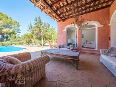 Holiday villa en holiday rentals en Sant Josep De Sa Talaia, Porroig, con 1 dormitorio y baño